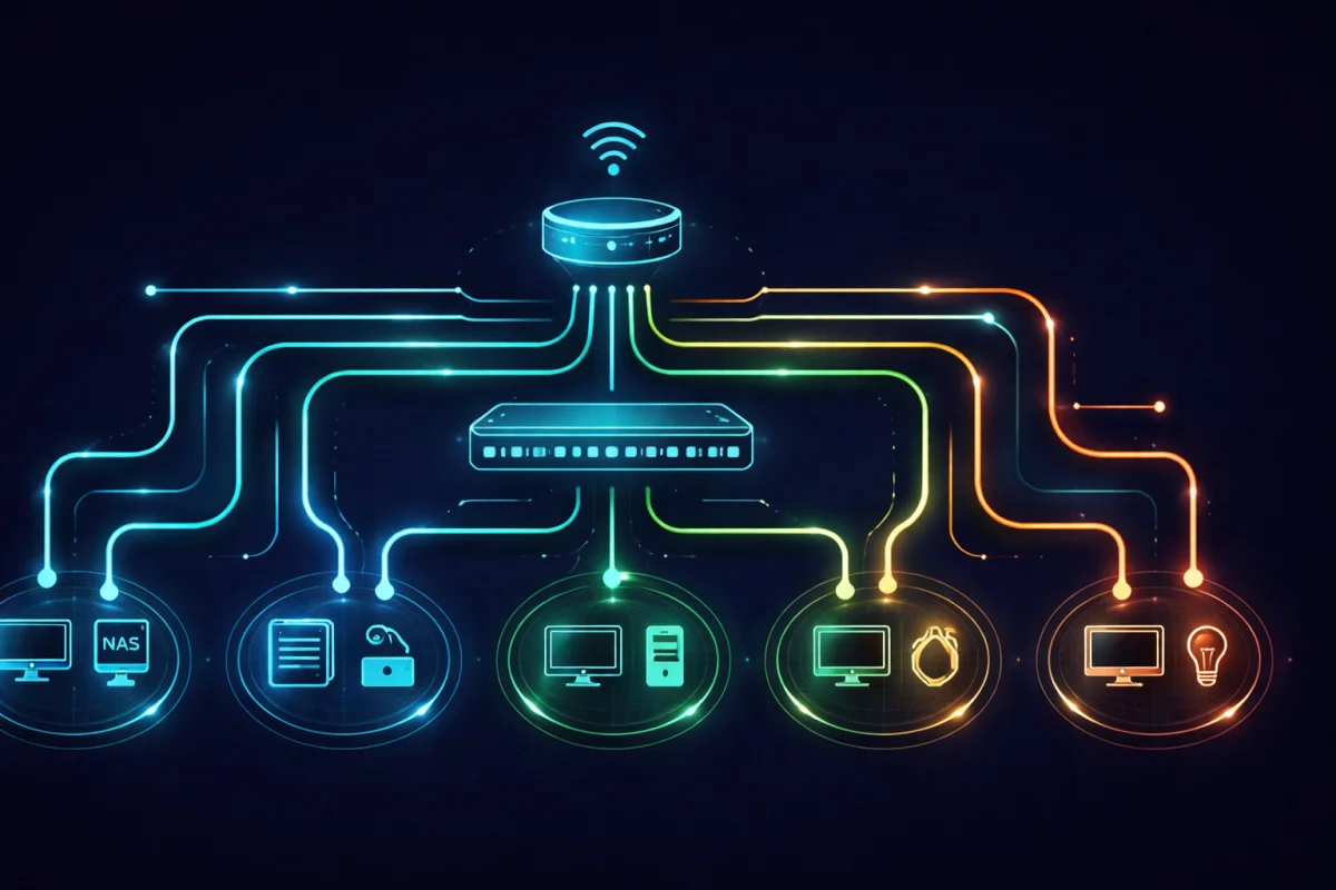 Homelab Network Architecture: VLANs and DNS-Based Policy Routing